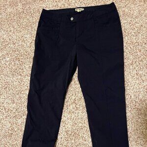 Royal Robbins Outdoor Hiking Travel Pants Black Women's Nylon Size 10